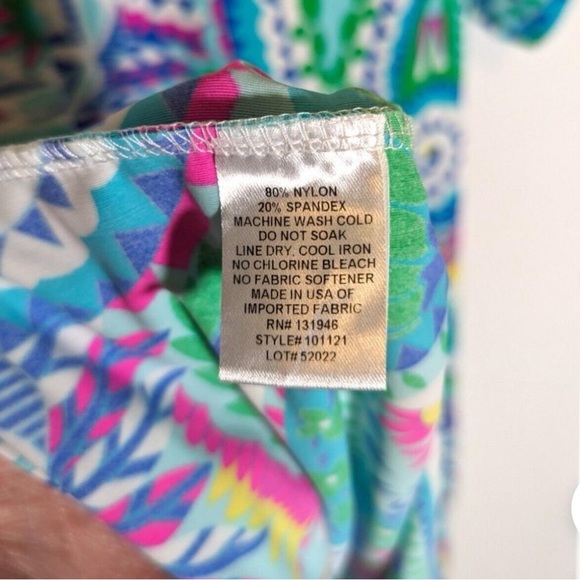 Jude Connally Dress•Womens M•Bright Paisley Megan Casual Stretch Shift Mini• EUC - Picture 6 of 7